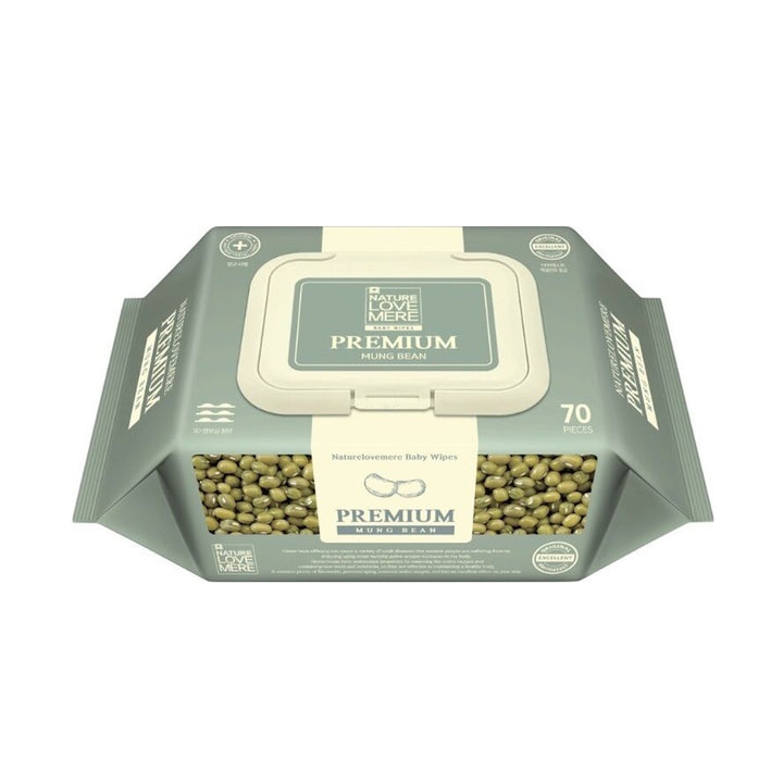 Nature Love Mere Baby Wipes Premium Mungbean Wipes (Cap)
