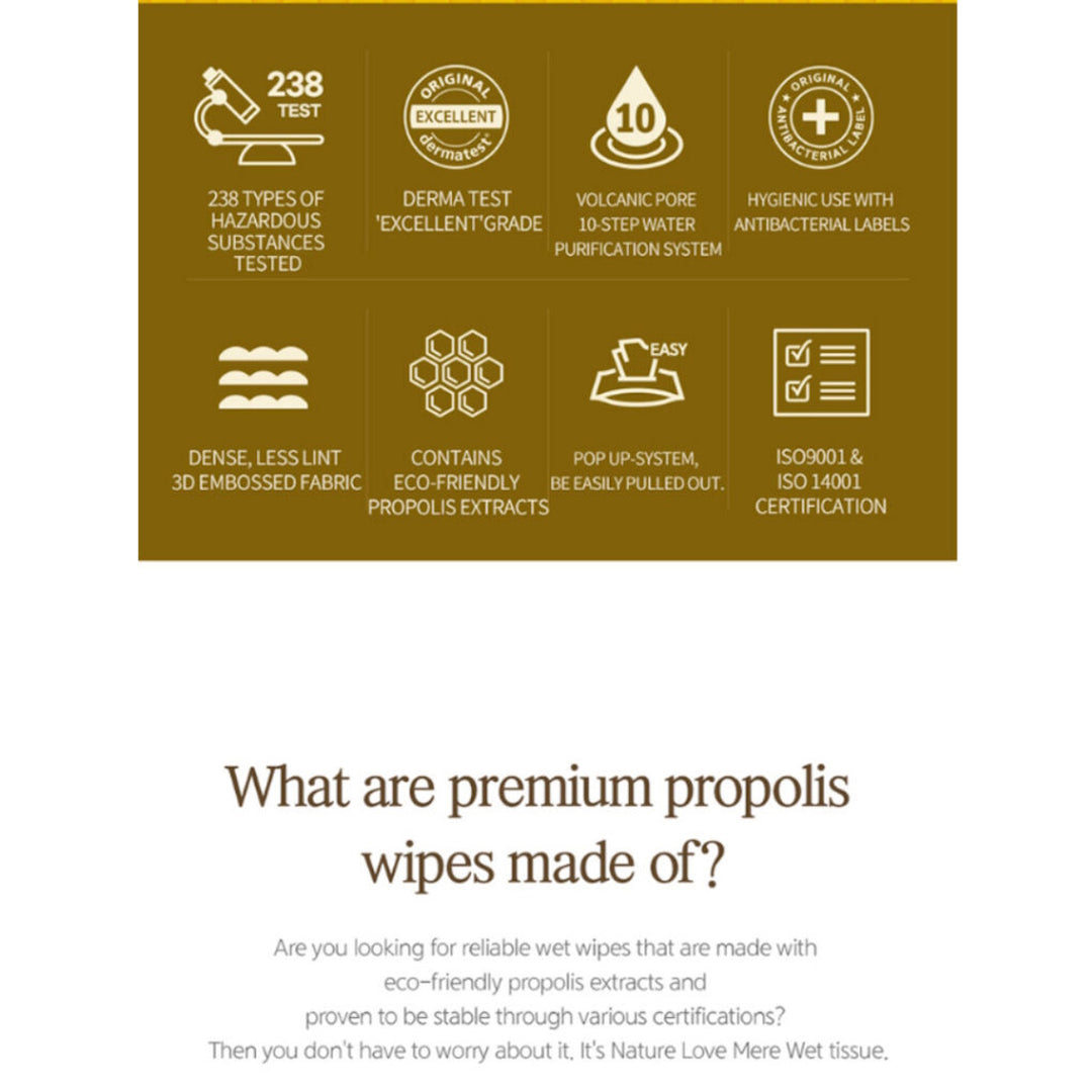 Nature Love Mere Wet Tissue From Nature (Cap)