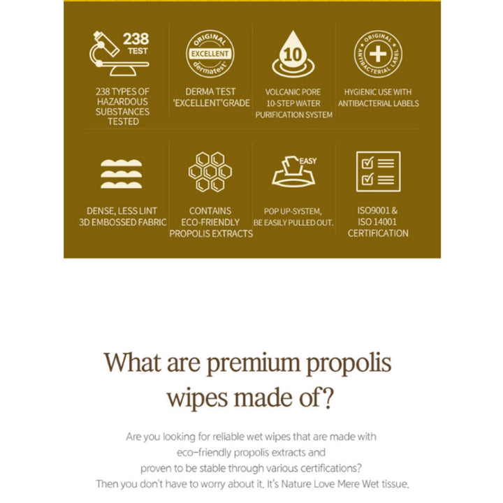 Nature Love Mere Wet Tissue From Nature (Cap)