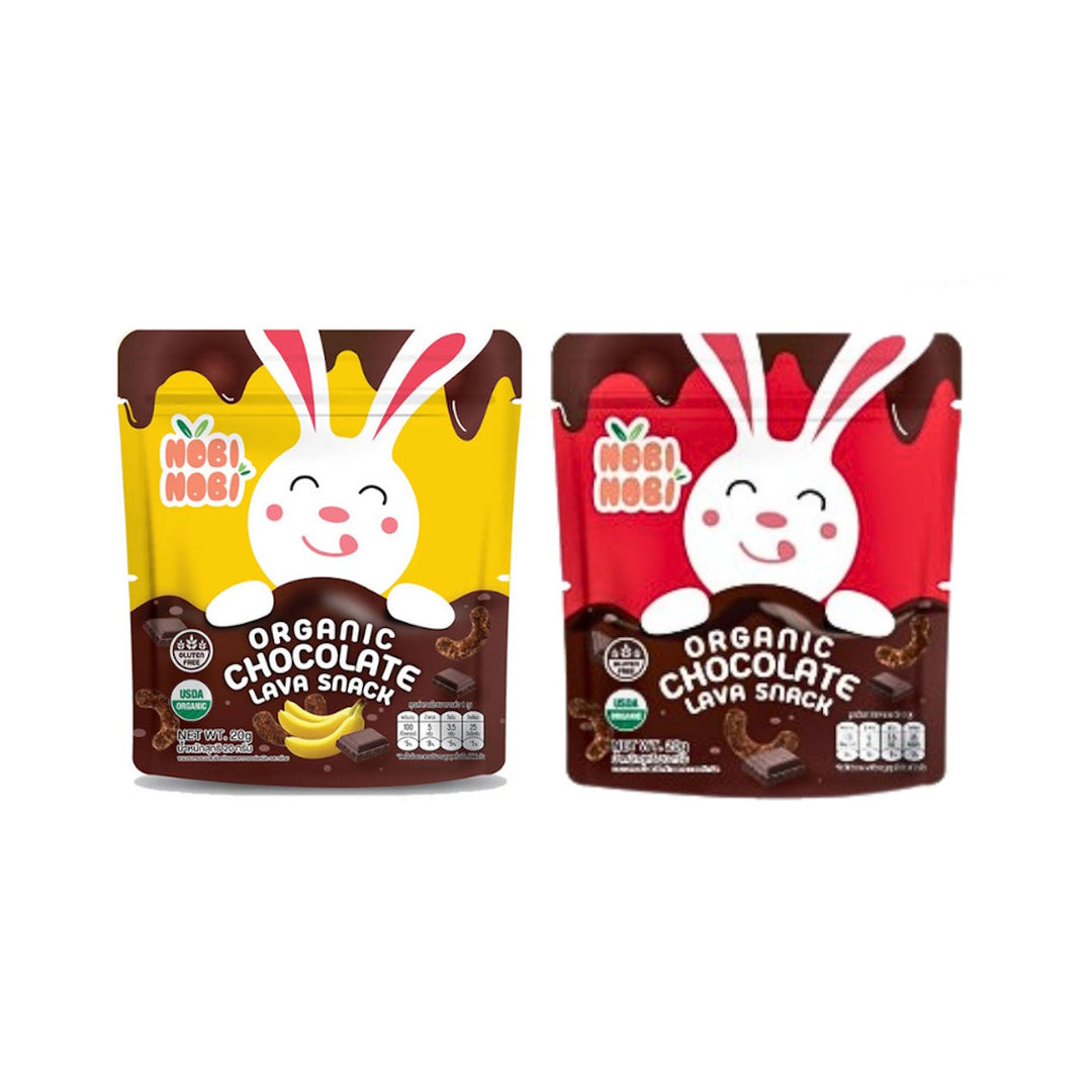 Nobi Nobi Organic Chocolate Lava Snack (1 yo+)