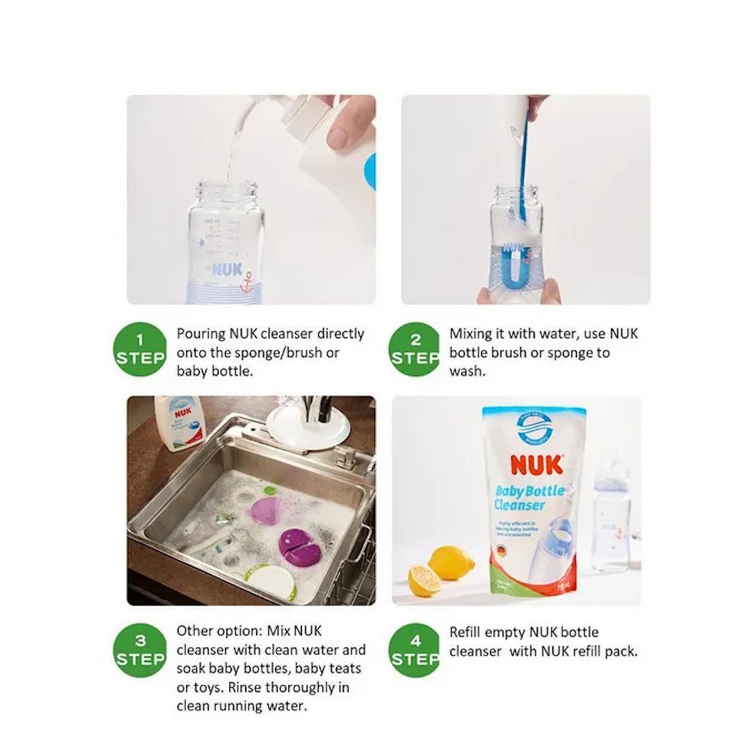 NUK Baby Bottle Cleanser 950ml/750ml