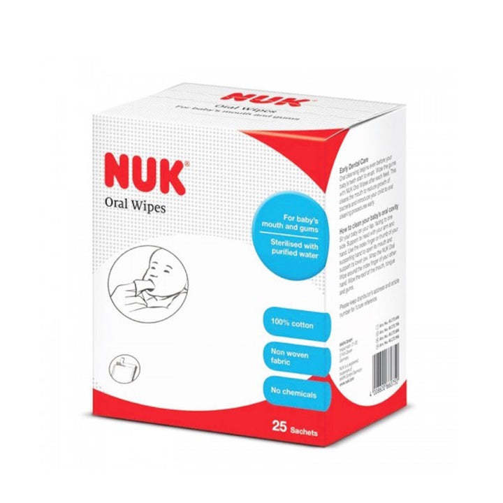 NUK Oral Wipes (25pc/Box)