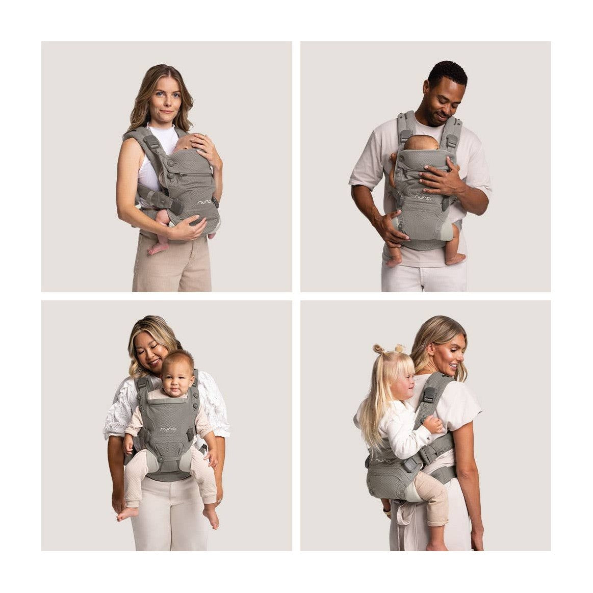 Nuna CUDL Clik Caviar Baby Carrier