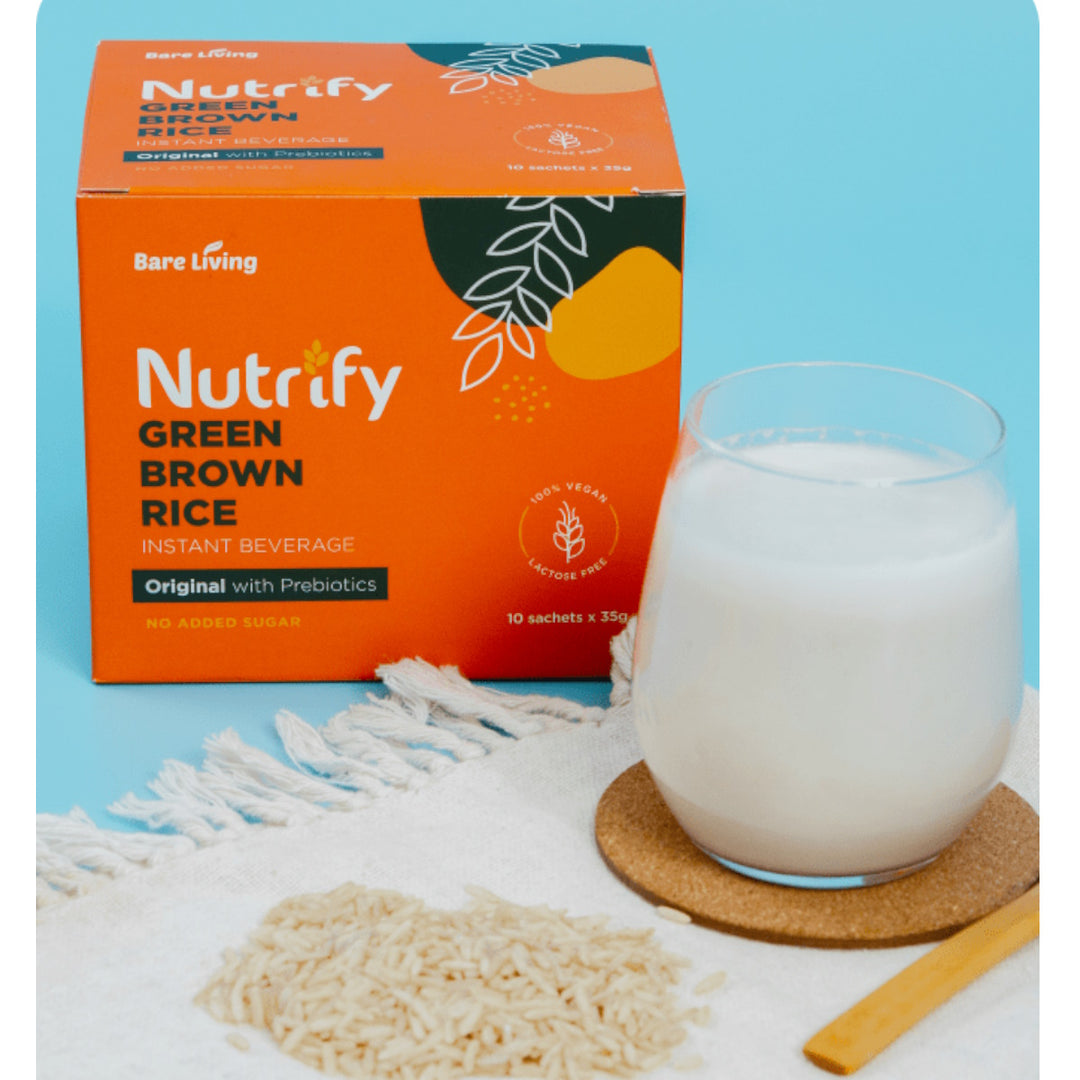 Nutrify Green Brown Rice Original with Prebiotics 35g x 10's