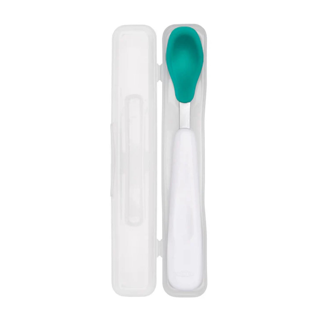 OXO Tot On the Go Feeding Spoon (Teal)