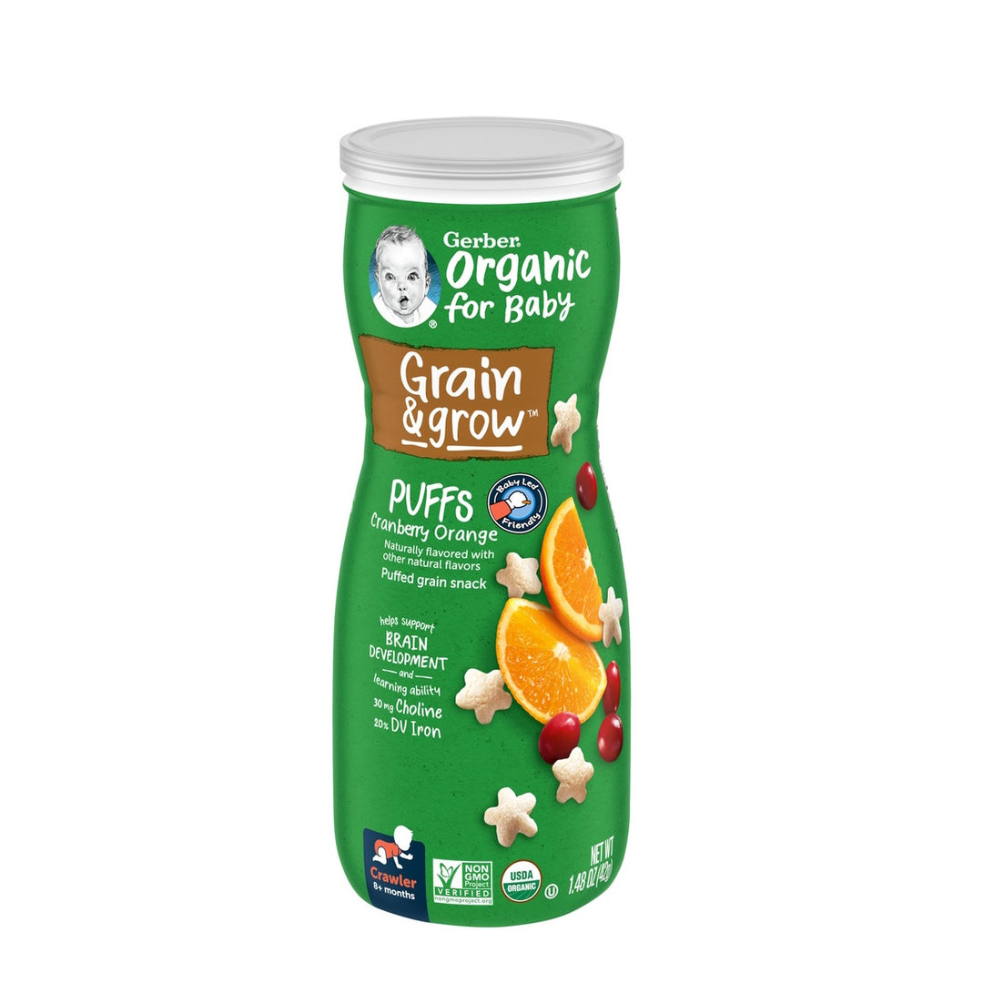 Gerber Organic Puffs 42g