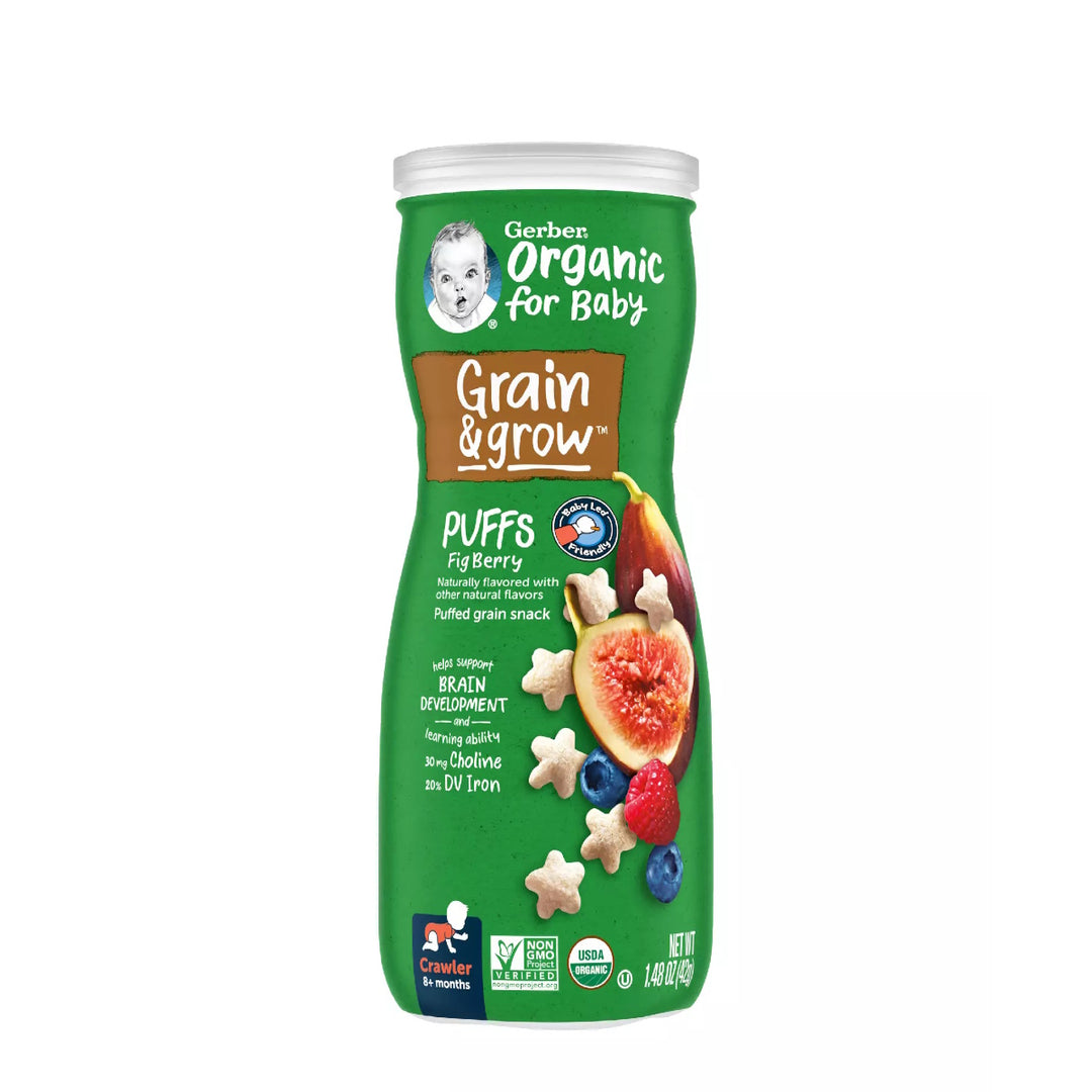 Gerber Organic Puffs 42g