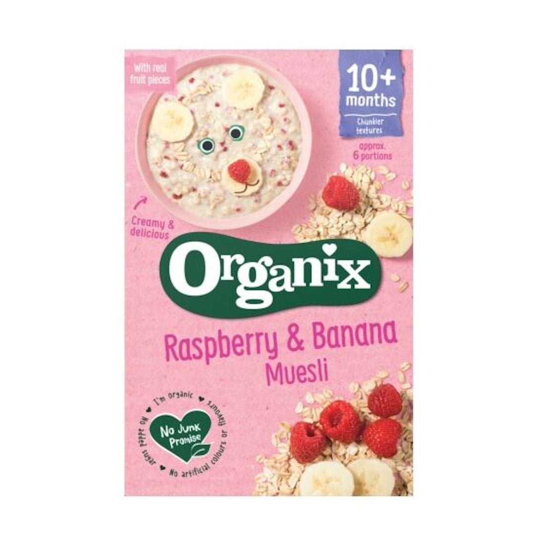 Organix Raspberry & Banana Muesli (10m+)