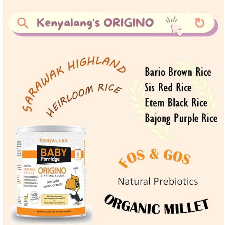 Kenyalang Origino Starting Solid 200G