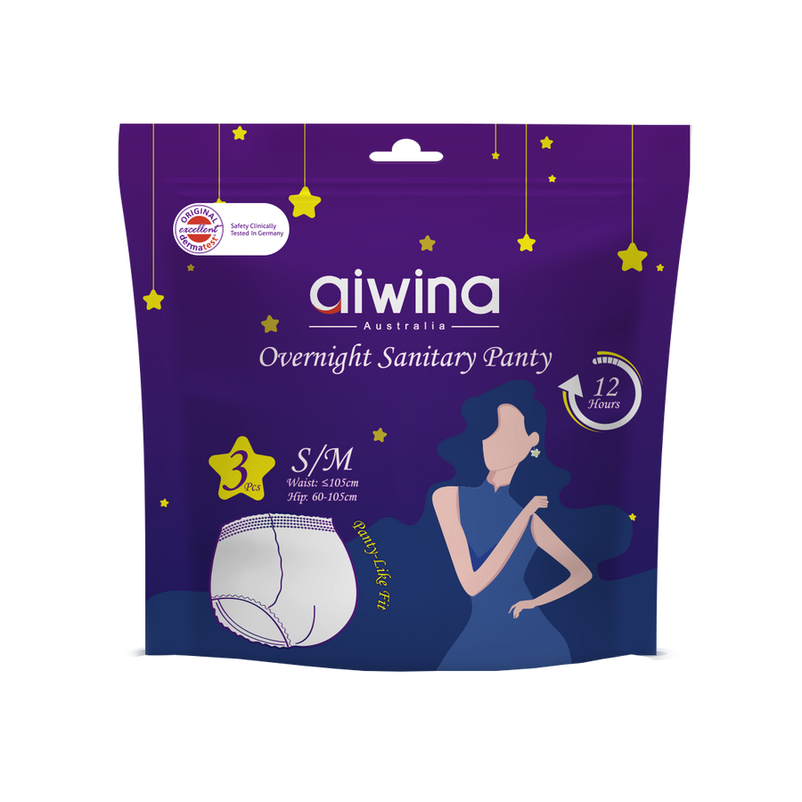 Aiwina Overnight Sanitary Panty (3 pcs)