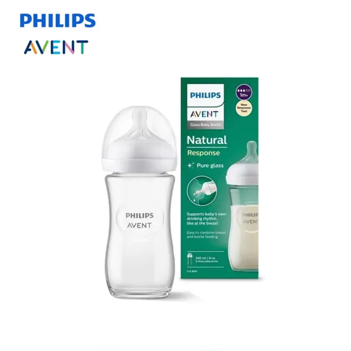 Philips Avent Bottle Natural 3.0 Glass 8Oz 1P
