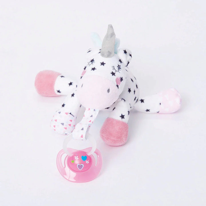 Bubble Pacifier Holder - Sparkle the Unicorn (BUPH03)