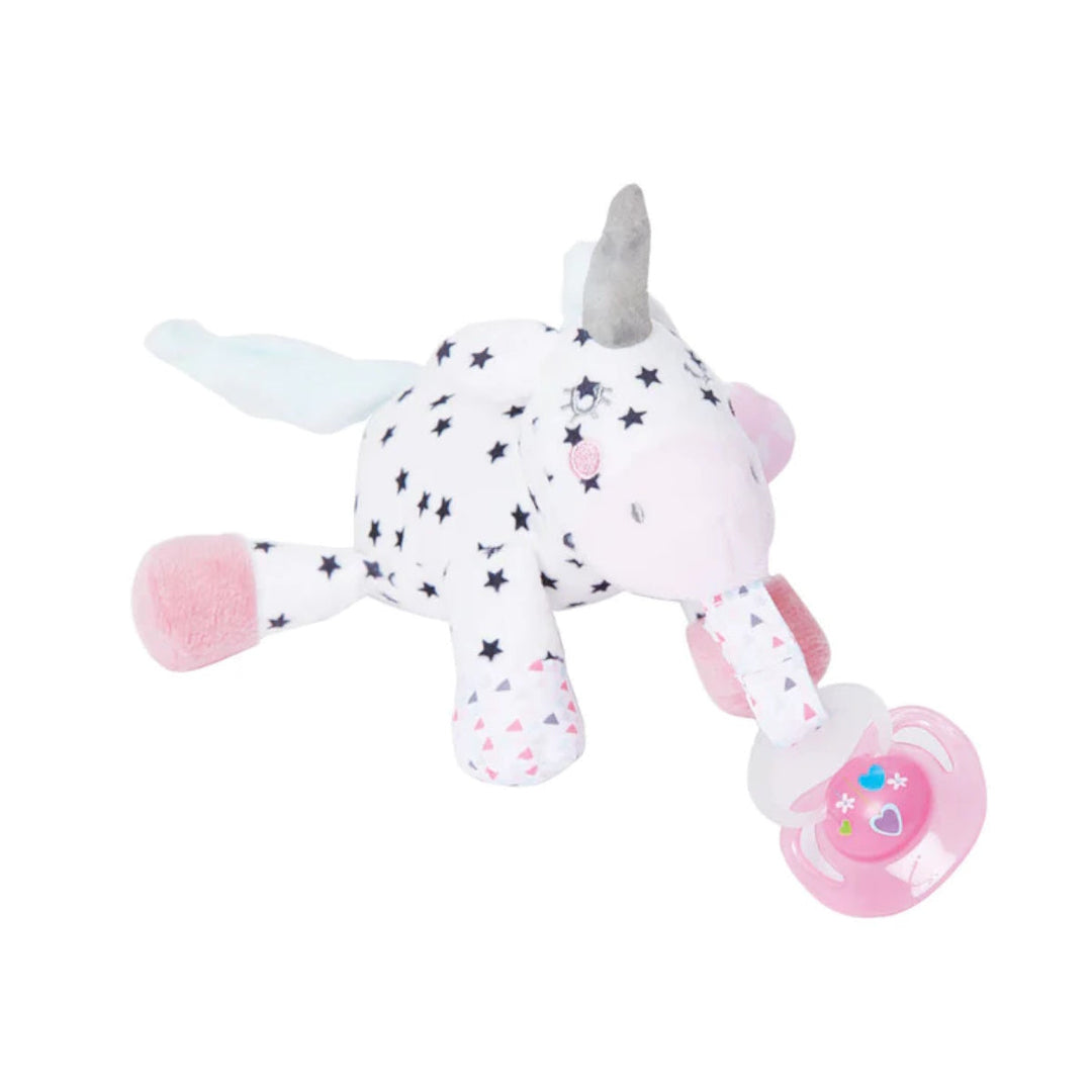Bubble Pacifier Holder - Sparkle the Unicorn (BUPH03)