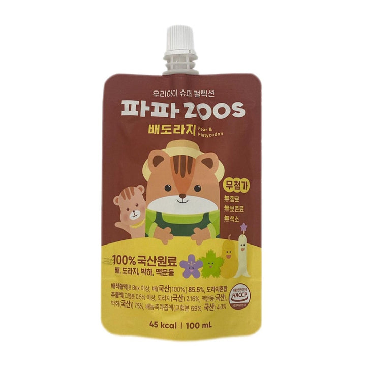 Papazoo's Fresh Pear and Platycodon Juice