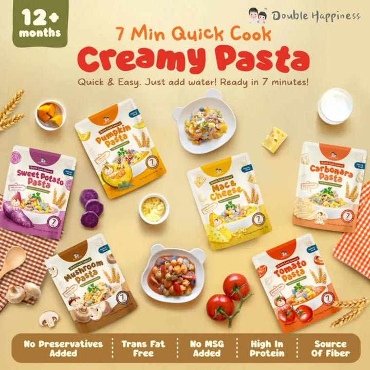 Double Happiness Quick Cook Creamy Pasta