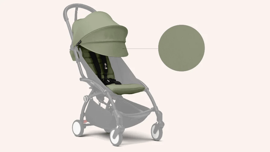 Stokke® YOYO³ Stroller 6+ (Black Frame)