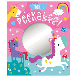 Peekaboo! Unicorn board book cover with mirror