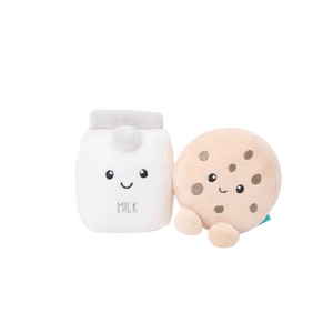 Bubble Perfect Pairs Milk and Cookie magnetic plush set