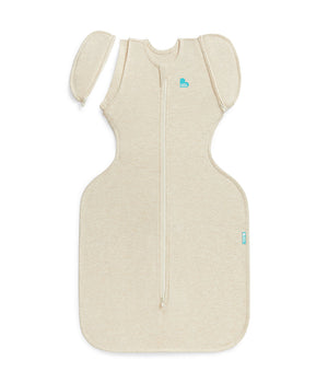 Transition Bag 1.0 TOG Cotton Oatmeal front with zip-off wings