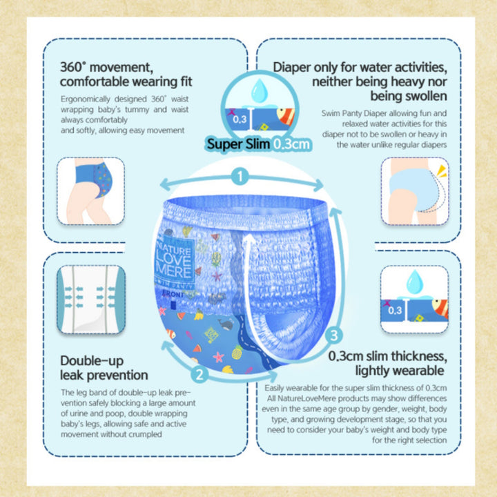 Nature Love Mere Swim Panty 3pcs