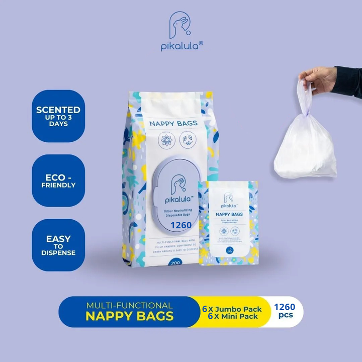Promo Pikalula Nappy Bags - 1260 pcs