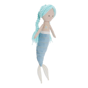 Mariela the Blue Mermaid plush doll