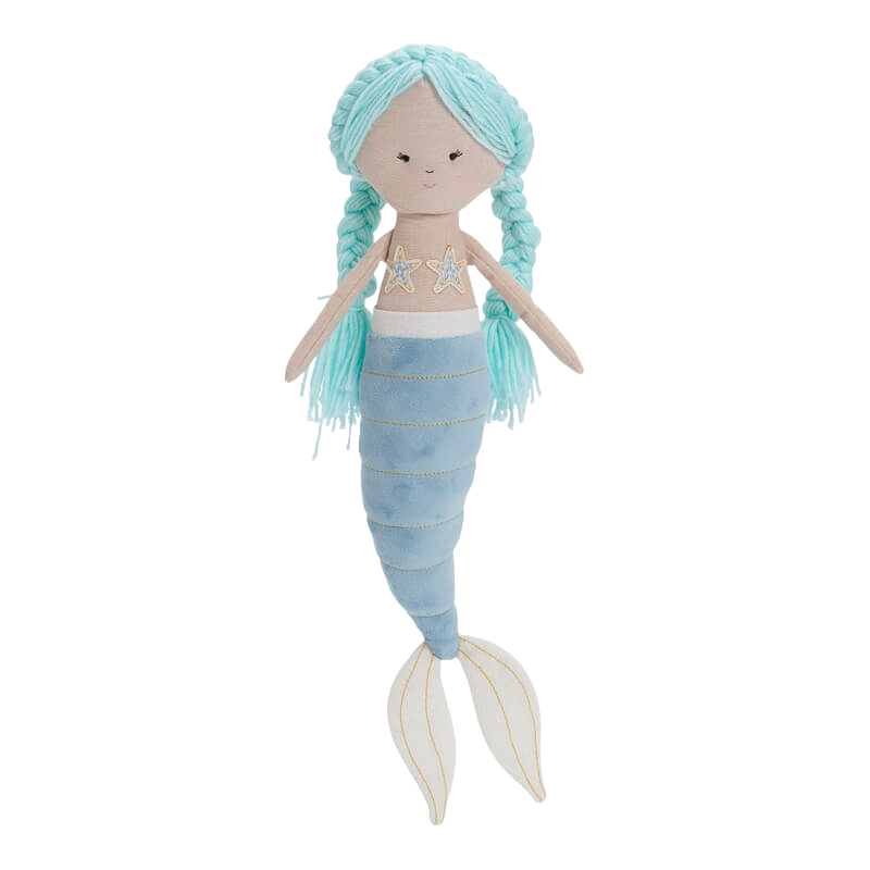 Bubble Plush Mariela the Blue Mermaid
