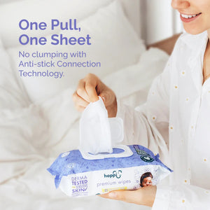Hoppi Premium Wipes (80 wipes)