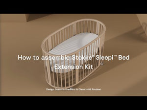 Stokke Sleepi V3 Bed Extension - Natural - video