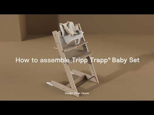 Stokke Tripp Trapp High Chair 4 Items Bundle + FREE Ezpz Placemat - video