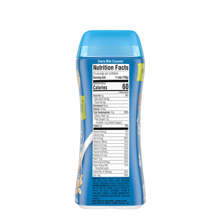 Gerber Probiotic Oatmeal, Lentil, Peach & Apples 227g
