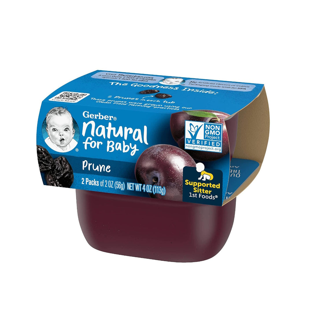 Gerber Prune, 2 Pack, 2 Oz (56 g) Each