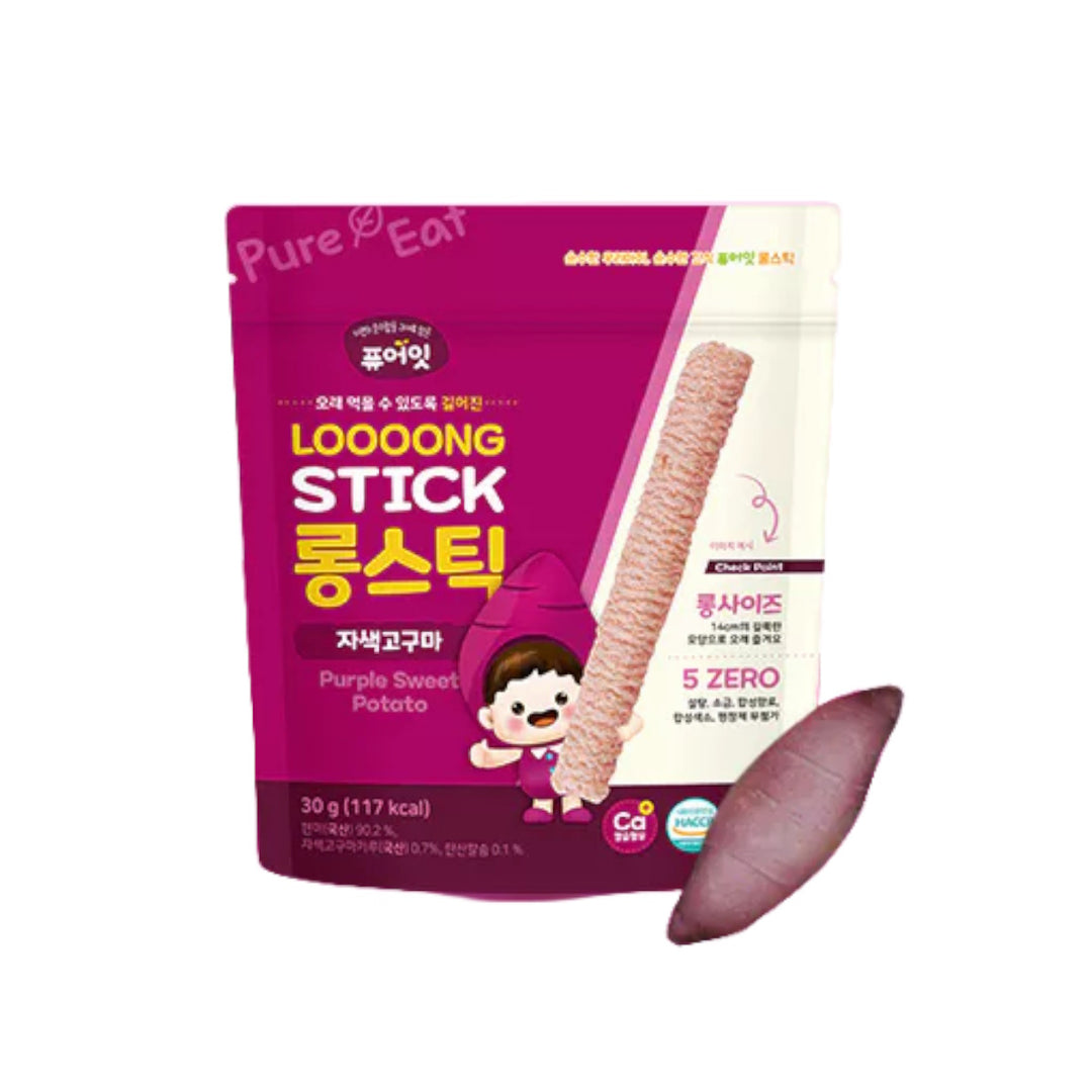 Pure-Eat Organic Loooong Stick, 30g