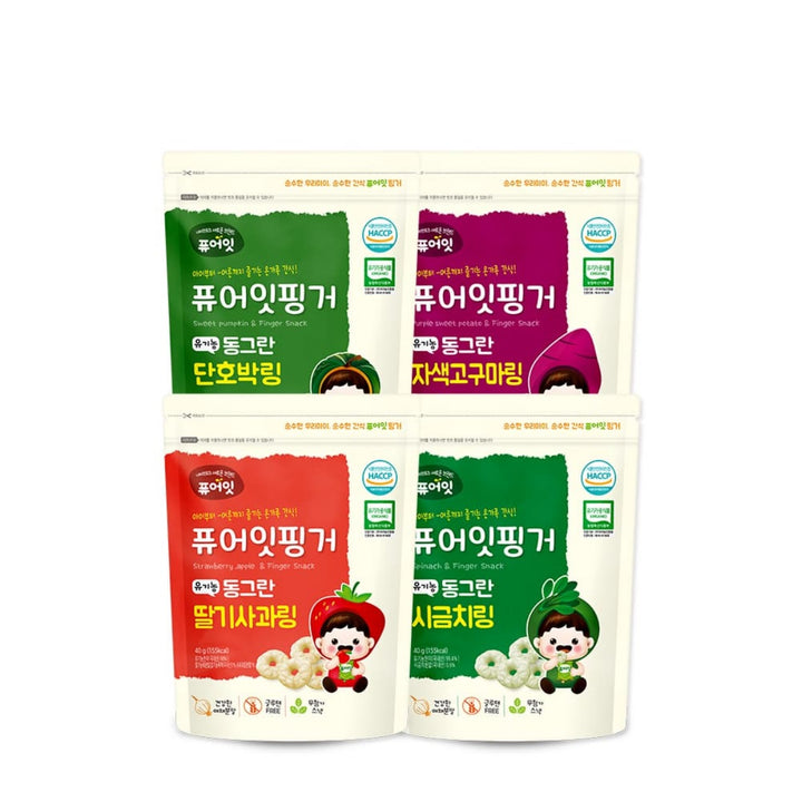 Pure-Eat Finger Organic Rounded Ring 40g