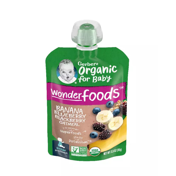 Gerber Organic Twin Pack (Pouch+Yogurt Melt)