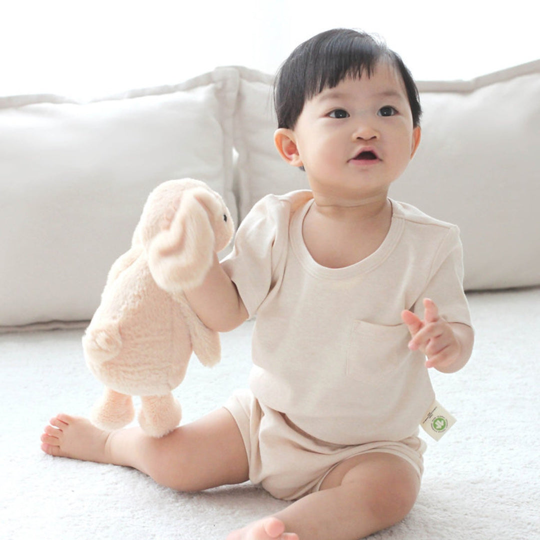 Twinkle Planet Organic Short Sleeves Casual Two-piece Set (12-18m)