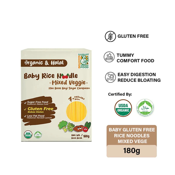 Radiant Whole Food Gluten Free Baby Millet Noodle 180g