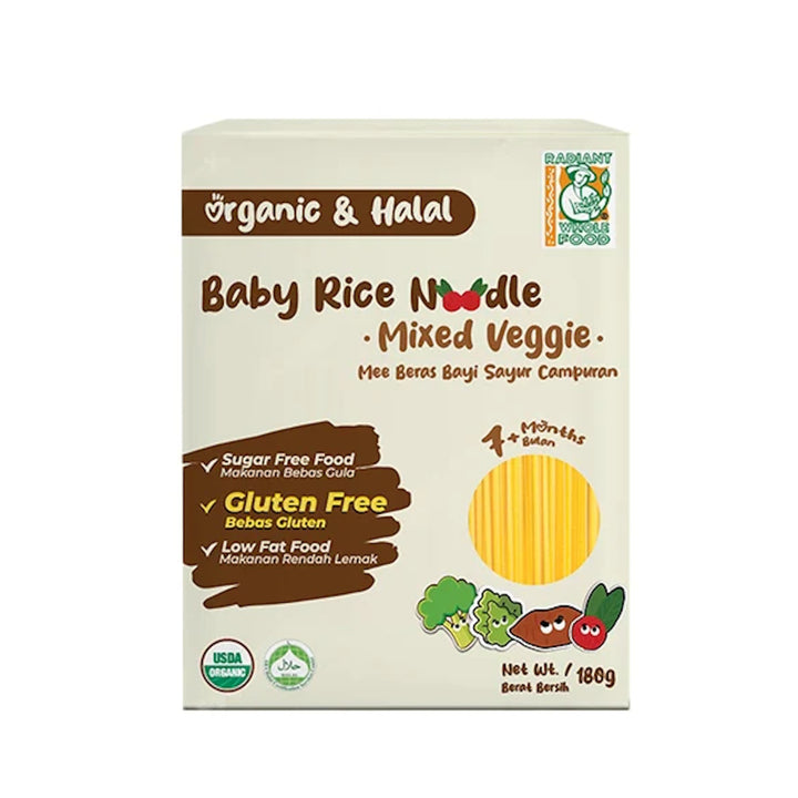 Radiant Whole Food Gluten Free Baby Millet Noodle 180g