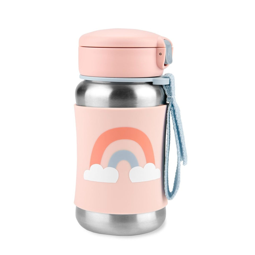 Skip Hop Spark Style Stainless Steel Straw Bottle