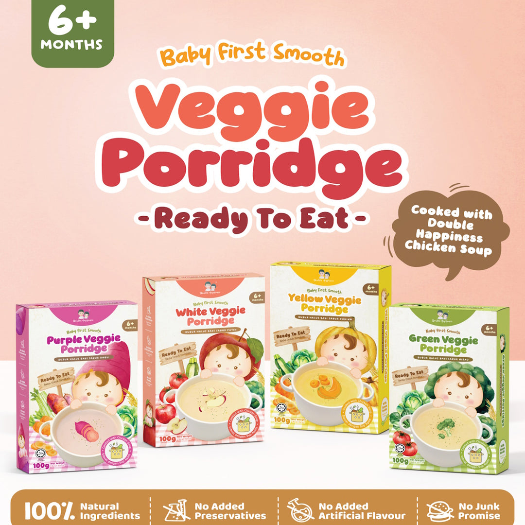 Double Happiness Ready To Eat Baby Porridge (6 months+)