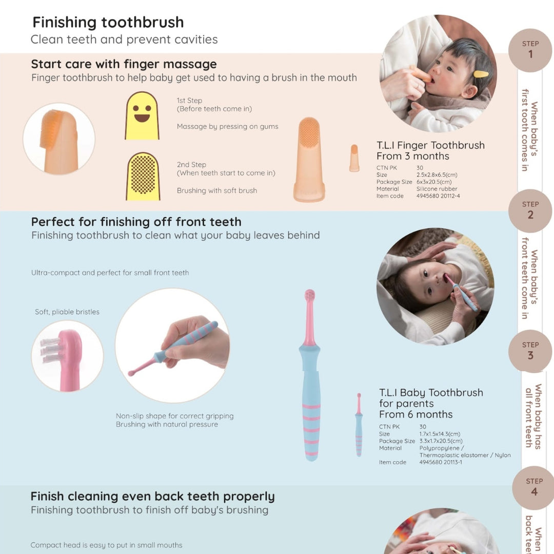 Richell Massaging Toothbrush From 6 Months
