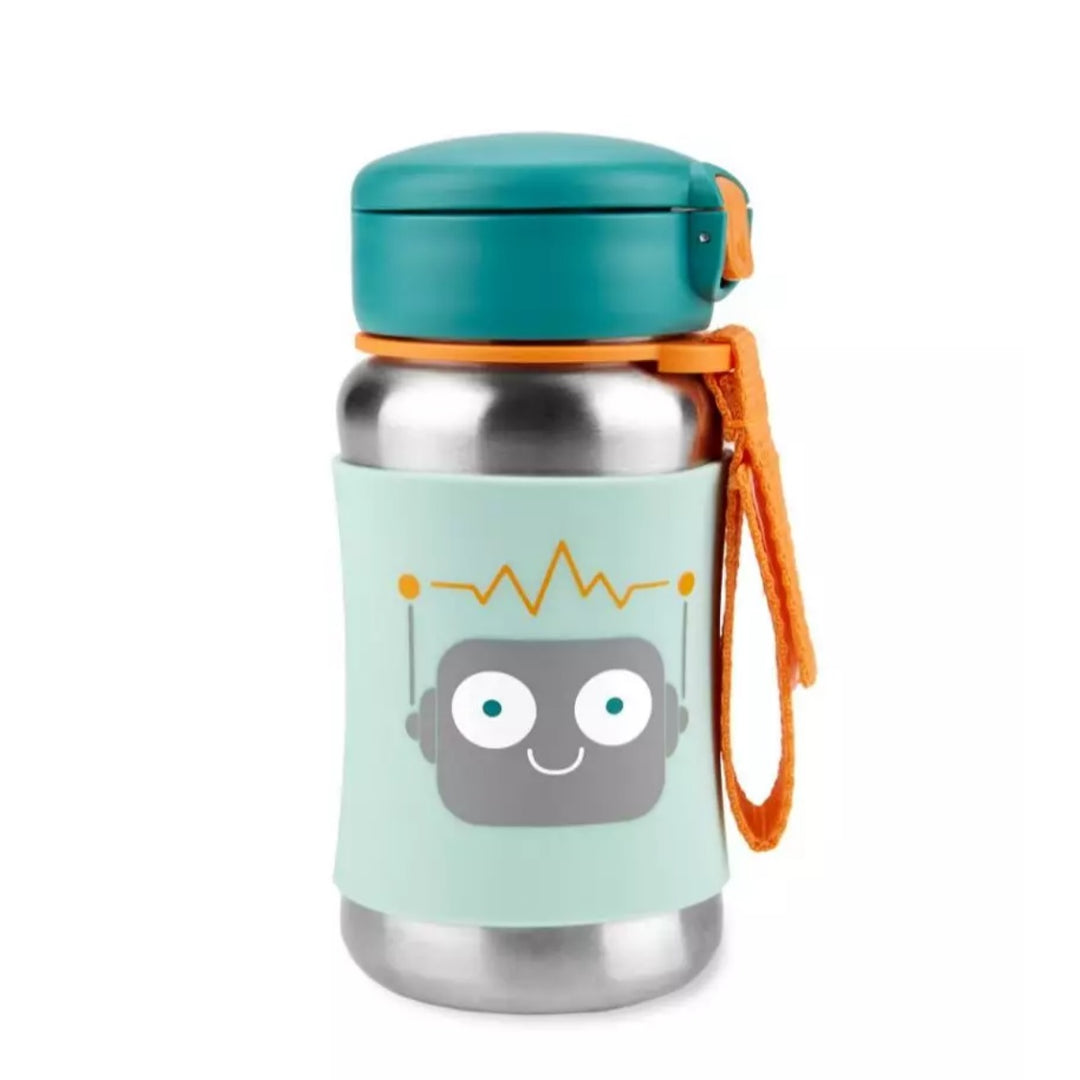 Skip Hop Spark Style Stainless Steel Straw Bottle