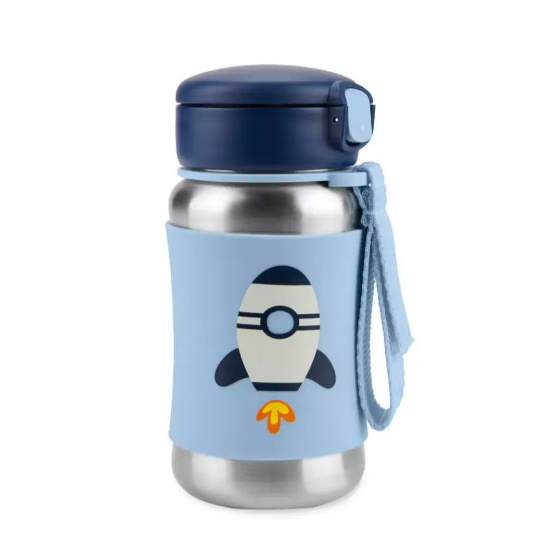Skip Hop Spark Style Stainless Steel Straw Bottle