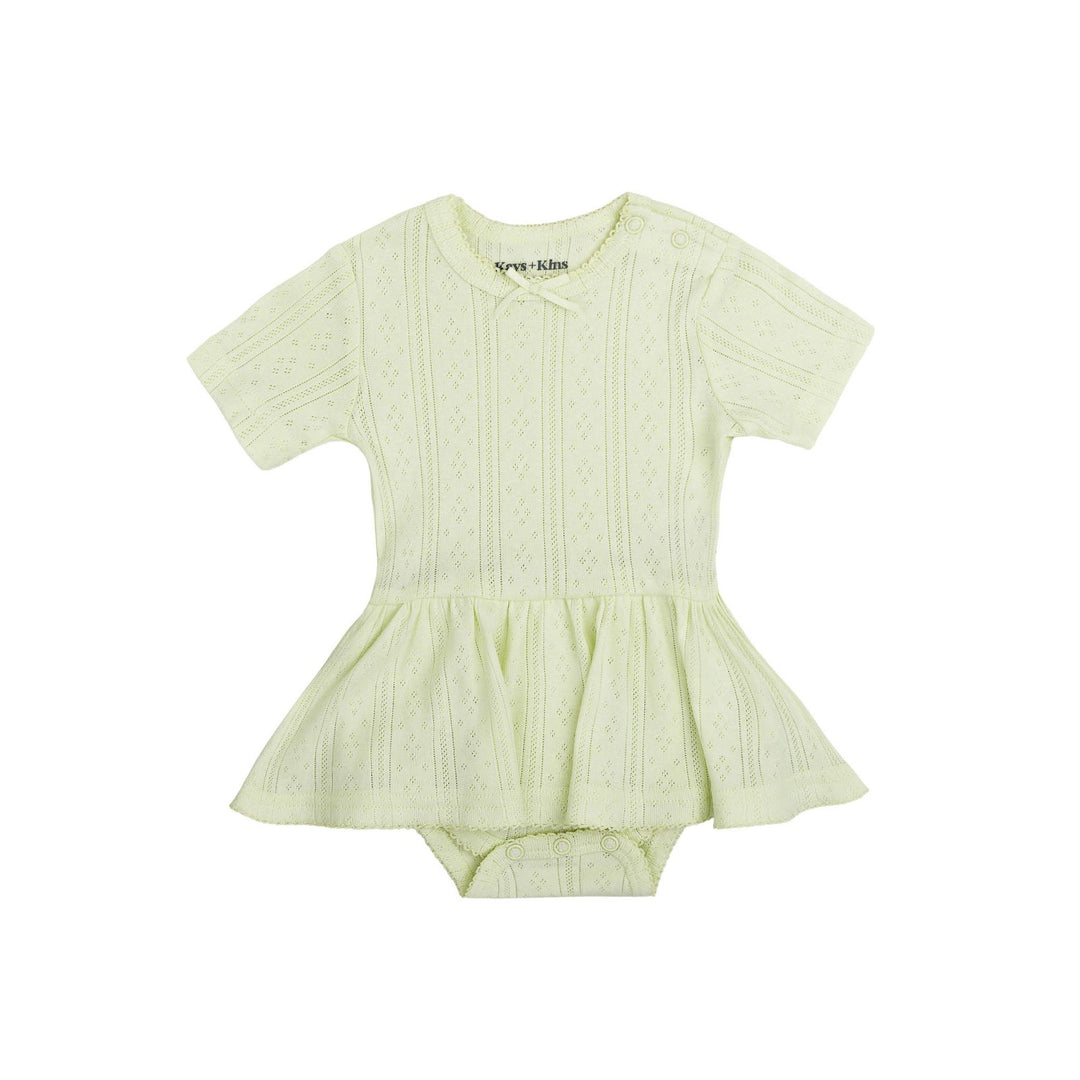 Kays + Kins Pointelle Dress