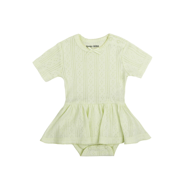 Kays + Kins Pointelle Dress