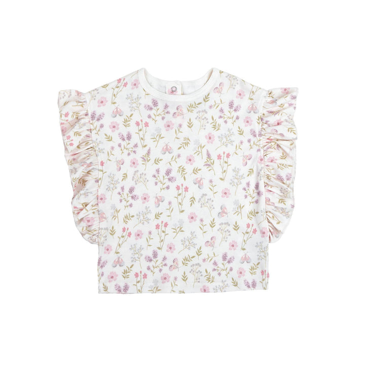 Kays + Kins Ruffled Top