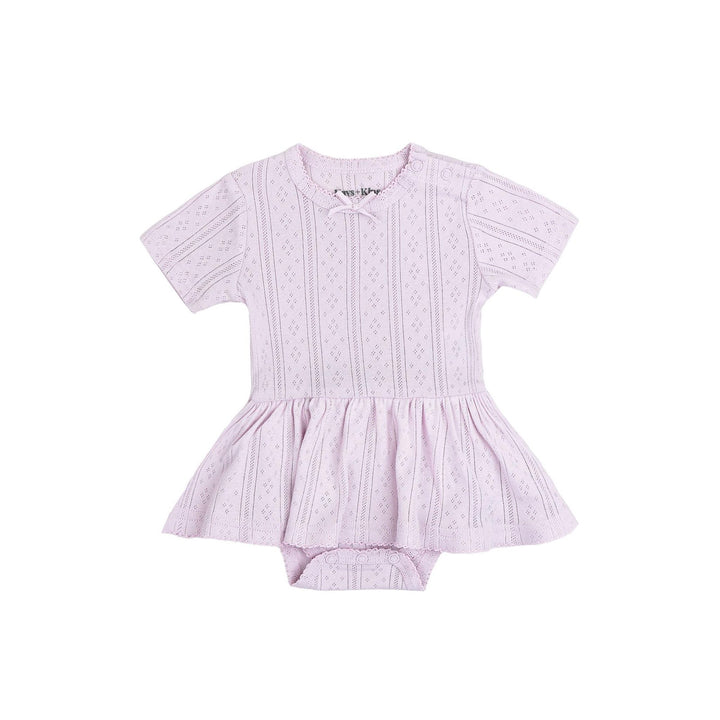 Kays + Kins Pointelle Dress