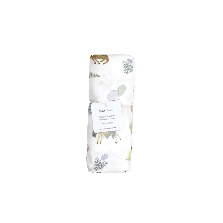 Kays + Kins Bamboo Swaddle