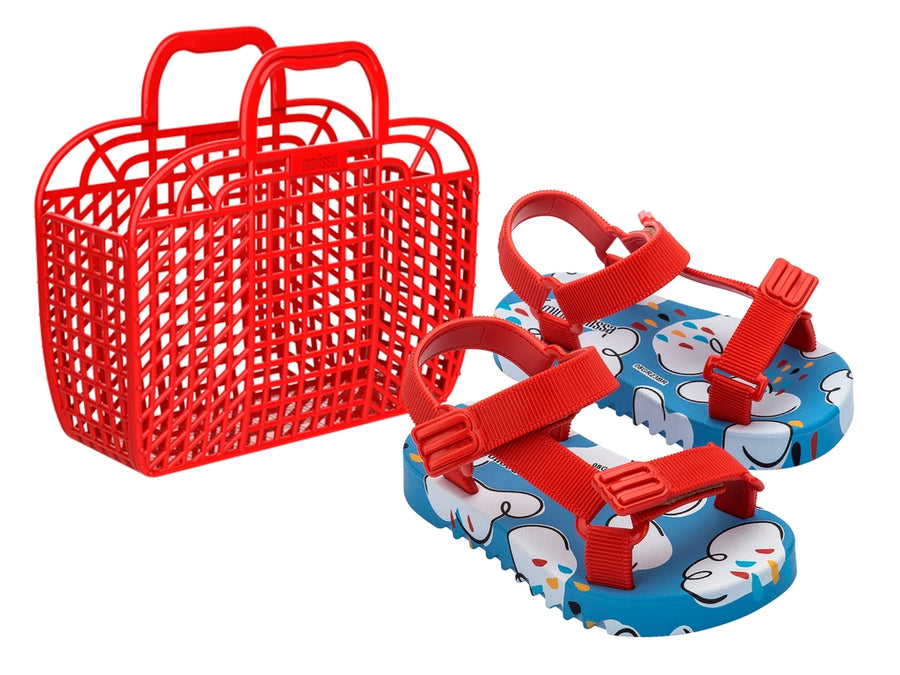 Mini Melissa Playtime Baby Sandals with Mini Bag