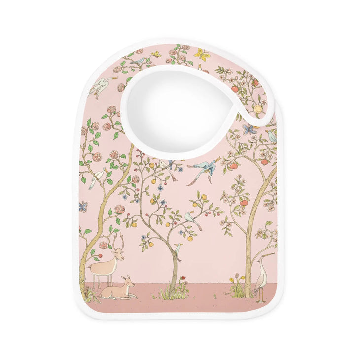 Atelier Satin Bib - In Bloom Pink